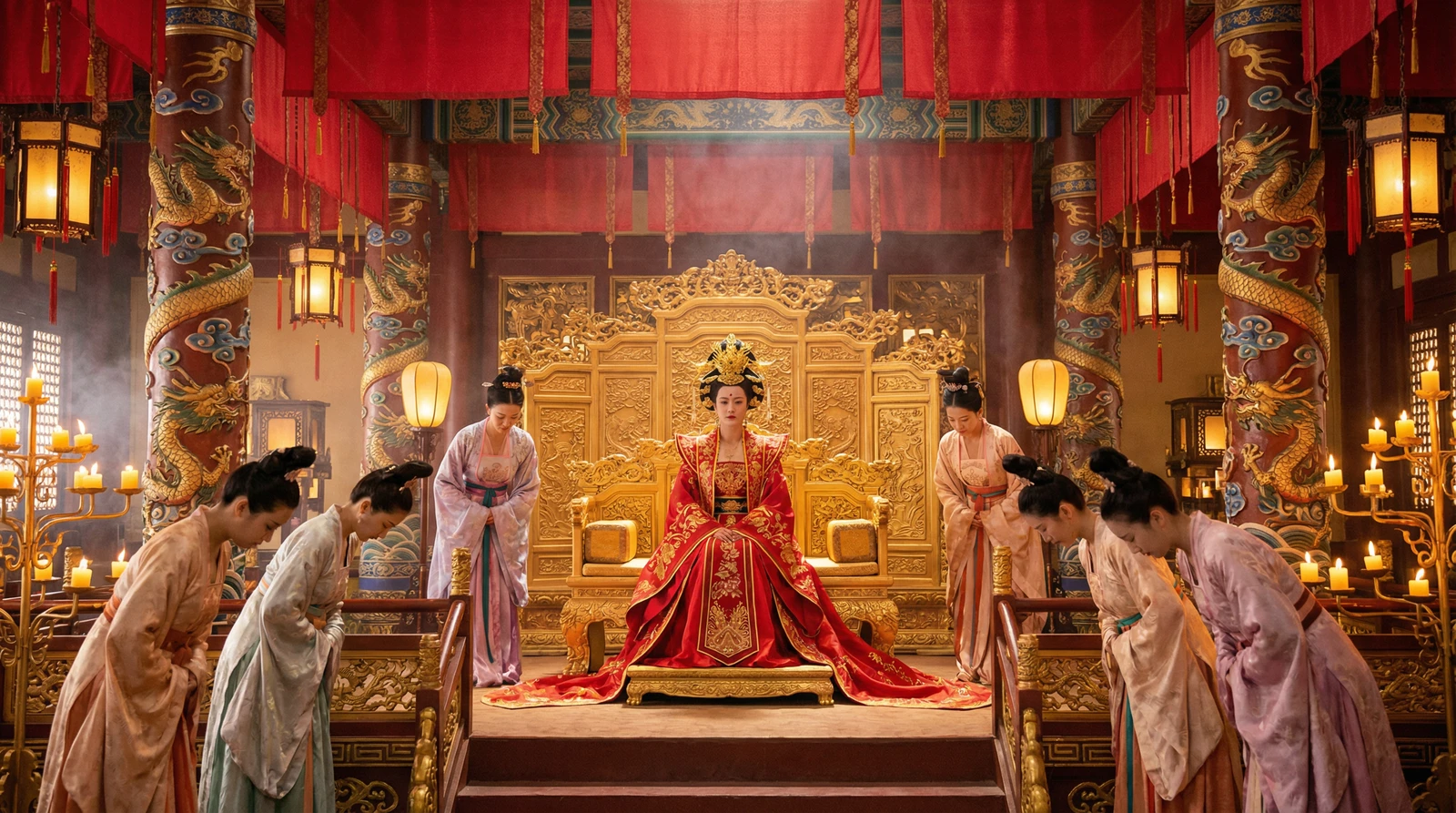 丝瓜视频国产视频栏目古装宫廷大戏拍摄现场